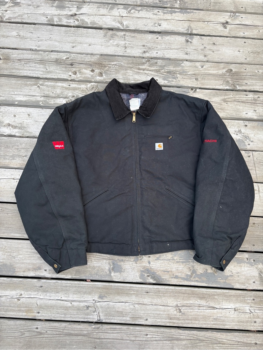 Carhartt vintage black Detroit jacket